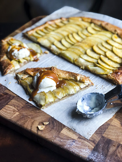 Apple & Maple Frangipane Galette – jil cooks